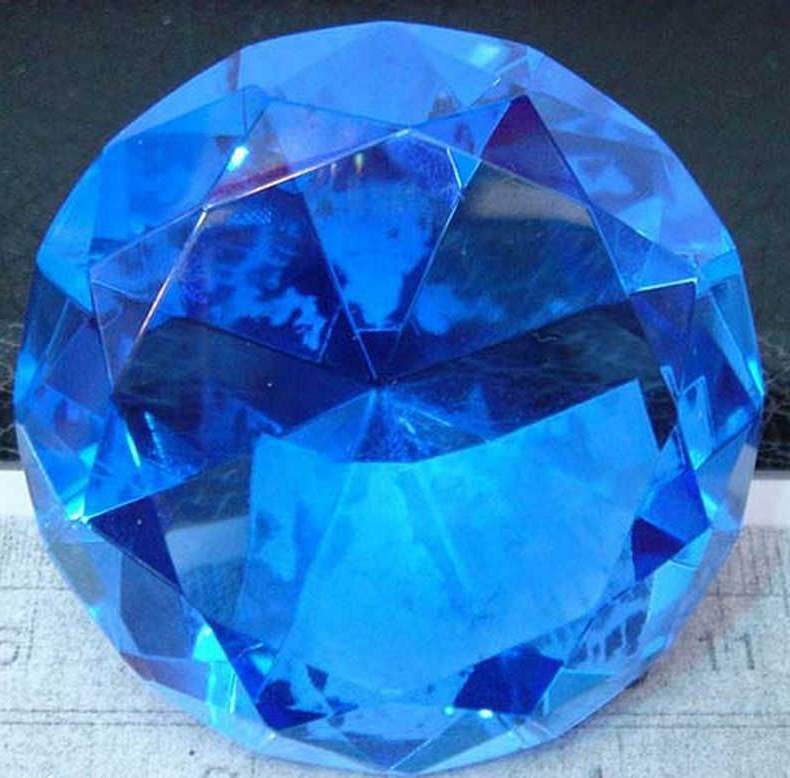 Fotografie modrého diamantu