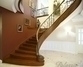 Točité schodiště ze dřeva