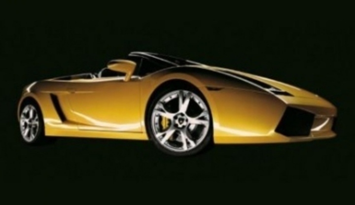 Propagace vozidla Lamborghini Gallardo Spyder