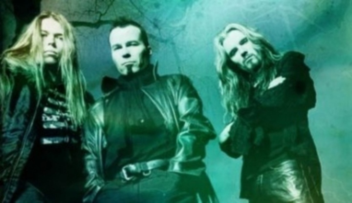 Snímek zachycující hudební kapelu Apocalyptica