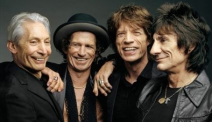 Propagační fotografie hudební skupiny Rolling Stones