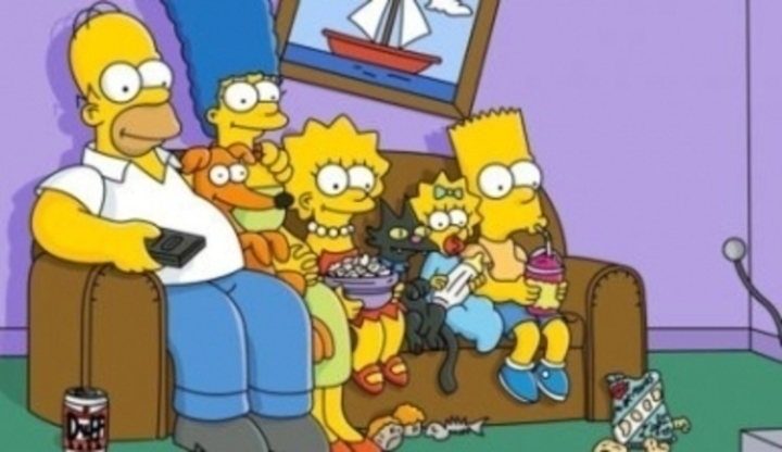 Snímek z amerického seriálu Simpsonovi