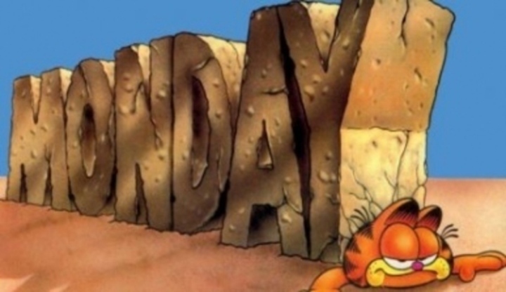 Kreslený obrázek ze seriálu Garfield