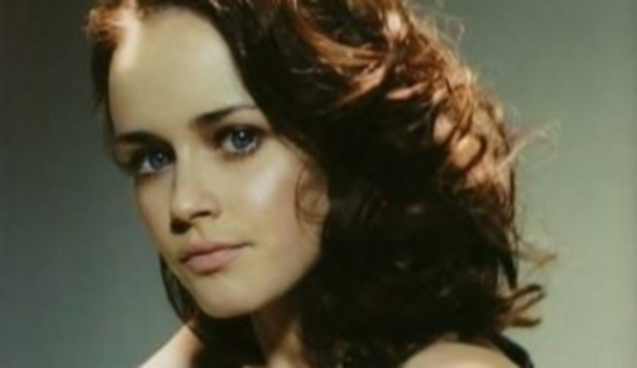 Herečka Alexis Bledel při své prezentaci