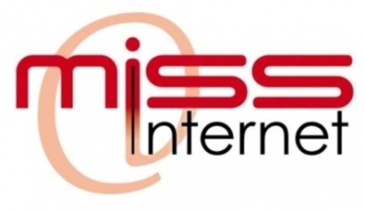 Logo lákající na Miss Internet