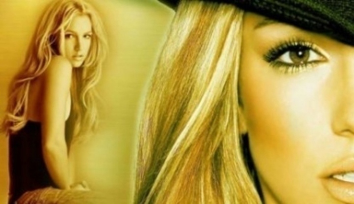 Zpěvačka Britney Spears na své propagační fotografii