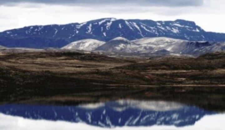 Fotografie zachycující krajinu Islandu