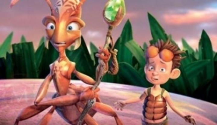 Kreslený snímek z filmu Ze života mravenců