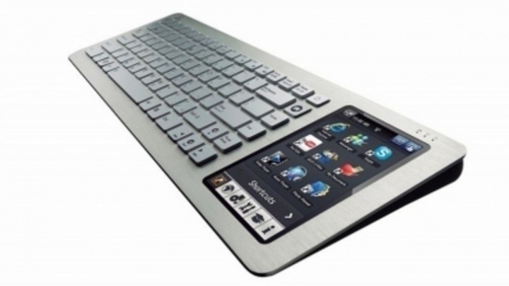 Fotografie klávesnice značky Asus EeeKeyboard PC 