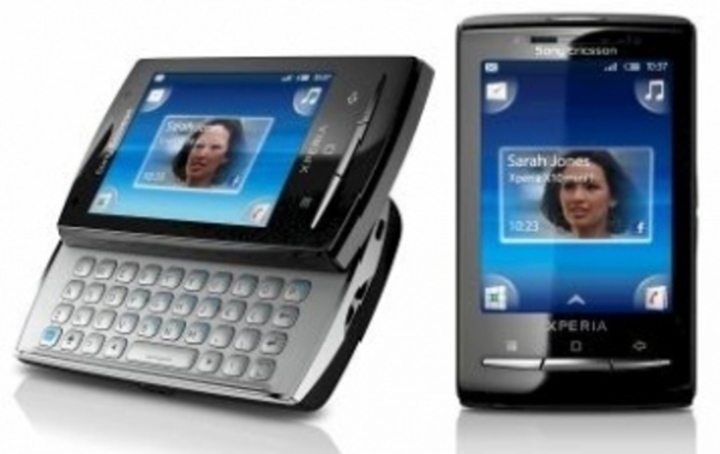 Mobilní telefon značky Sony Ericsson Xperia X10 mini pro