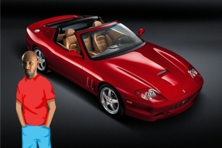 Fotografie osobního automobilu značky Ferrari