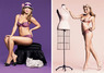 Modelka Bar Rafaeli zachycena na reklamních snímcích