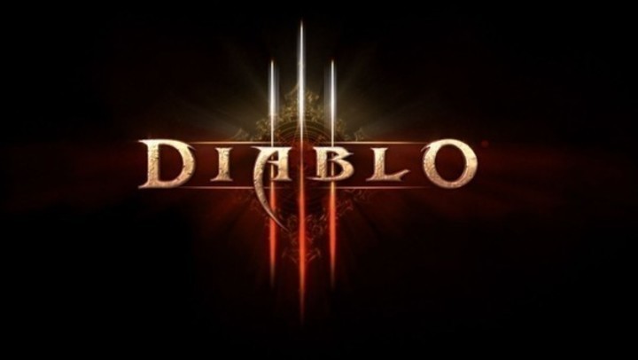 Úvodní logo na hru Diablo