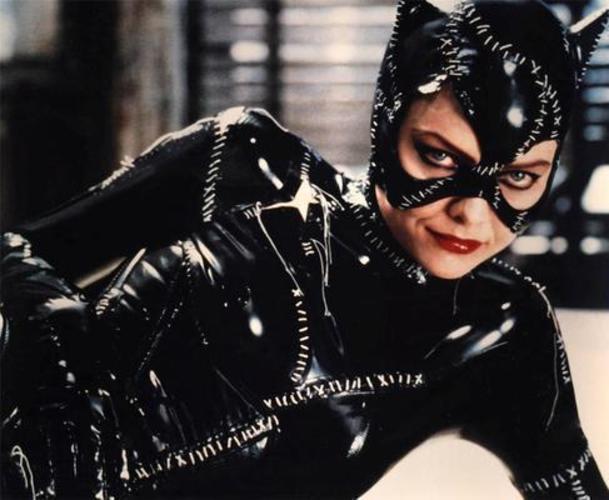 Herečka Michele Pfeifer jako Catwoman ve filmu Batman