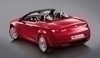 Osobní automobil Alfa Romeo GTV červené barvy