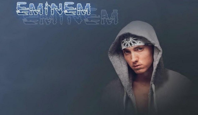 Snímek amerického zpěváka Eminema