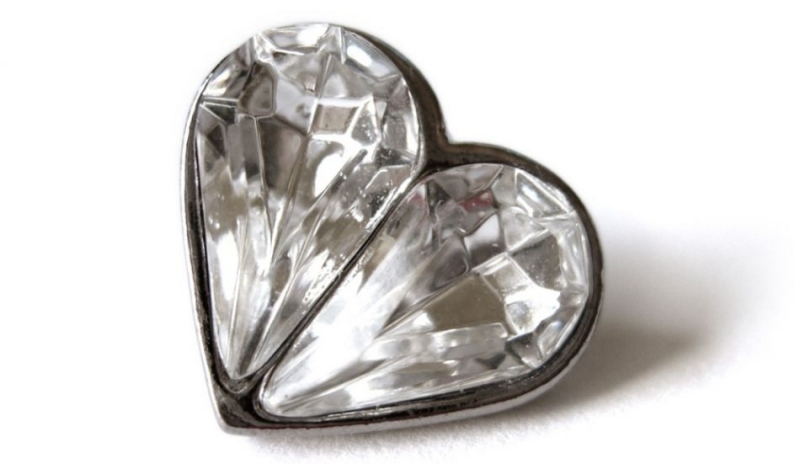 Fotografie šperku ve tvaru srdce