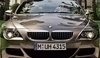 Snímek přední kapoty automobilu BMW M6 Convertible