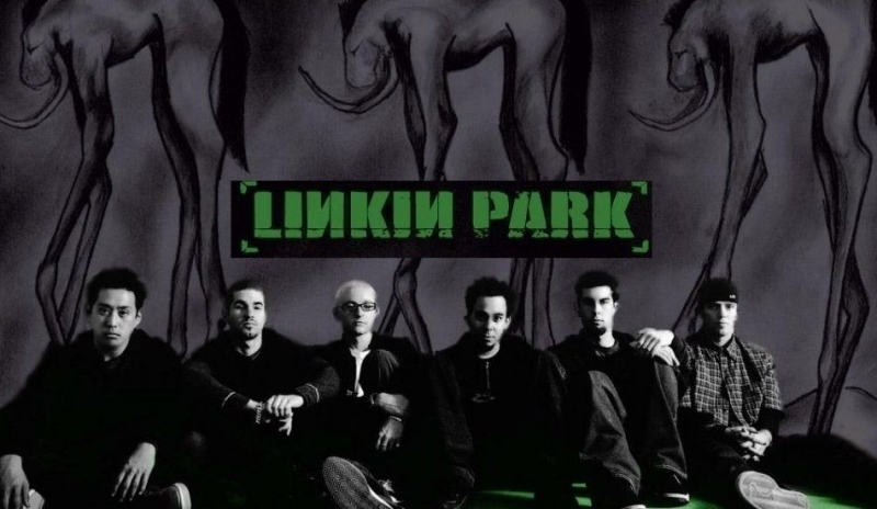 Fotografie členů americké hudební skupiny Linkin Park