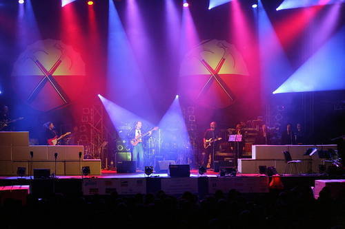 Snímek z koncertu THE WALL 2009