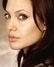 Angelina Jolie s detailním záběrem na obličej