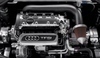 Detailní záběr na motor vozu Audi TT Clubsport