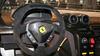 Foto vnitřního prostoru Ferrari 599XX