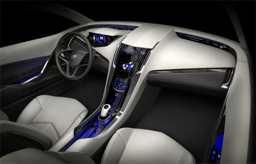 Vnitřní prostor vozu Cadillac Converj Concept