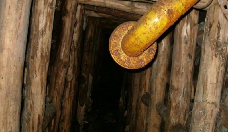 Snímek důlní expozice