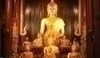 Fotografie  Buddhy v chrámu v Thajsku