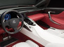 Vnitřní vybavení vozu Lexus LF-A