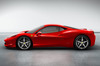 Automobil Ferrari 458 Italia červené barvy