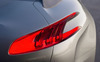 Detailní sníme světla vozu Peugeot SR1