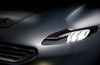 Detailní pohled na světlo vozu Peugeot SR1