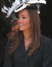 Anglická princezna Kate s kloboukem na hlavě