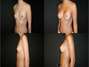 Ženské prsa před a po plastice