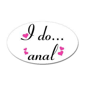 Logo s nápisem I do... anal