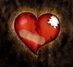 Snímek červeného srdce