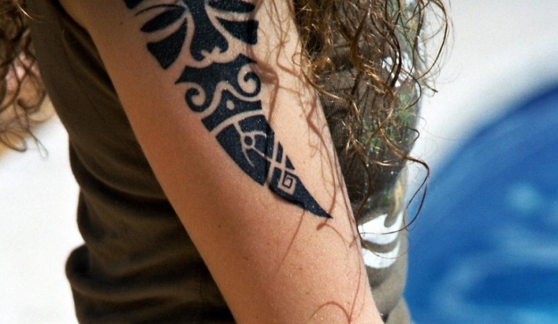 Fotografie zobrazující tetování ruky