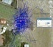 Snímek záznamu tolerance výpočtu GPS polohy