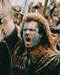 Mel Gibson ve filmu Statečné srdce jako William Wallace