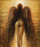 Nahá žena s křídly anděla