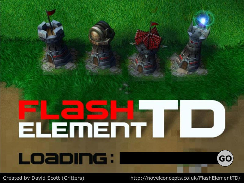 Snímek zobrazující flashovou hru