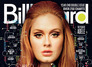 Obličej ženy na obálce časopisu Billboard